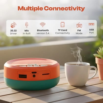 LAPCARE Jadde Portable Bluetooth Speaker With Up to 8H Playtime & Built-in Microphone (LBS-330) LAPCARE Jadde Portable Bluetooth Speaker With Up to 8H Playtime & Built-in Microphone (LBS-330)