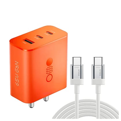 CMF by Nothing 100W Power GaN 5A 3 Port Mobile Charger CMF by Nothing 100W Power GaN 5A 3 Port Mobile Charger