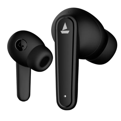 Boat Airdopes 115 in Ear TWS Earbuds with ENx & Beast Mode, Upto 24 Hrs Playback and ASAP Charge(Active Black) Boat Airdopes 115 in Ear TWS Earbuds with ENx & Beast Mode, Upto 24 Hrs Playback and ASAP Charge(Active Black)