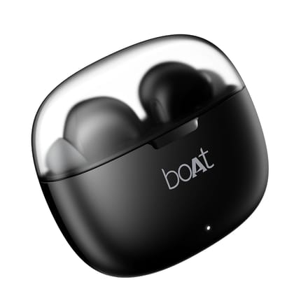 Boat Airdopes 212 Bluetooth TWS Wireless Earbuds with Mic, 50H Battery, ENx Tech, Beast Mode, ASAP Charge, Easy Touch Controls - Noir Black Boat Airdopes 212 Bluetooth TWS Wireless Earbuds with Mic, 50H Battery, ENx Tech, Beast Mode, ASAP Charge, Easy Touch Controls - Noir Black