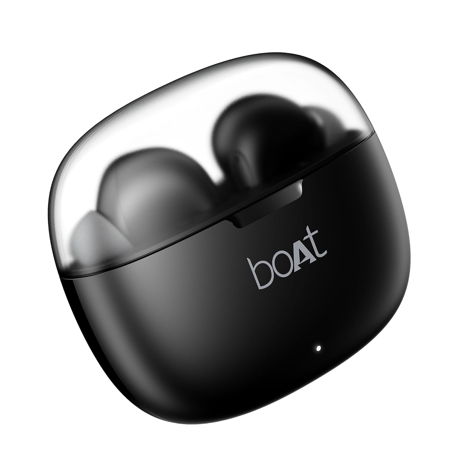 Boat Airdopes 212 Bluetooth TWS Wireless Earbuds with Mic, 50H Battery, ENx Tech, Beast Mode, ASAP Charge, Easy Touch Controls - Noir Black