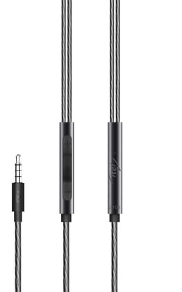 itel IEP-51 Wired Earphone with in-line Mic, 3.5mm Audio Jack, Tangle Free Design, Polished Metal Buds, 10mm Real Bass Drivers, Music & Call Control - Black itel IEP-51 Wired Earphone with in-line Mic, 3.5mm Audio Jack, Tangle Free Design, Polished Metal Buds, 10mm Real Bass Drivers, Music & Call Control - Black