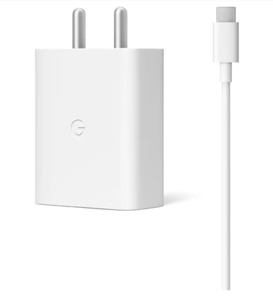 Google 30W - 5A, Usb-C, Power Adaptor For Laptop Devices (White) (Ga02431-In) Google 30W - 5A, Usb-C, Power Adaptor For Laptop Devices (White) (Ga02431-In)