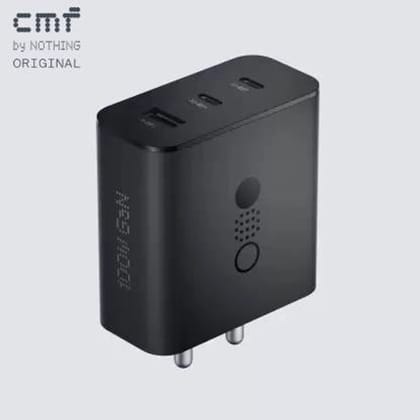 CMF by Nothing 100W Power GaN 5A 3 Port Mobile Charger(black) CMF by Nothing 100W Power GaN 5A 3 Port Mobile Charger(black)